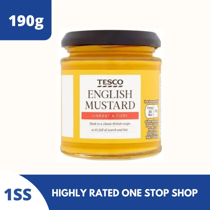 Tesco English Mustard 190g Lazada PH