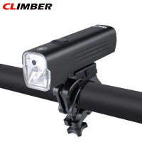 Climber ไฟหน้าจักรยานปรับ Cying Night Lamp Waterproof Portable Road Bike Torch