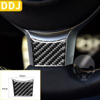 ♂ DDJ For Subaru BRZ Toyota 86 GT86 2017 2018 2019 Car Steering Wheel Carbon Fiber Cover Sticker Interior Steering Accessories