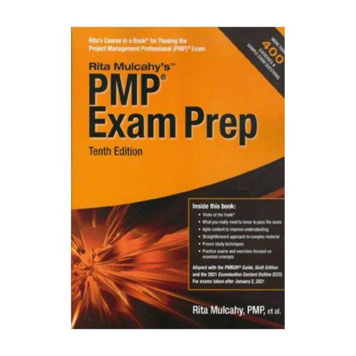 PMP ® Exam Prep Tenth Edition | Lazada PH