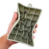 Silicone Ice Grid Square Mold DIY 24 Grid Large Capacity Quick-frozen Ice Making Artifact Summer Camping Home Tool