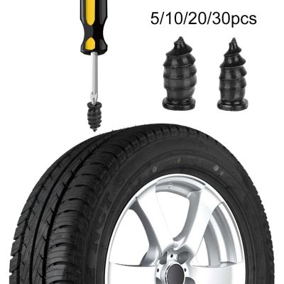 10Pcs Vacuum Tubeless Tyre Repair Rubber Nails Vacuum Tyre Repair Nail For Motorcycle Car Bike Easy Install Adhesives Tape