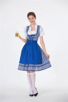 เซ็กซี่คลาสสิกเยอรมนี Oktoberfest โรงเตี๊ยมเบียร์สาว Dirndl ชุดประเพณีบาวาเรียพรรคเบียร์แม่บ้านเครื่องแต่งกายแบบดั้งเดิม