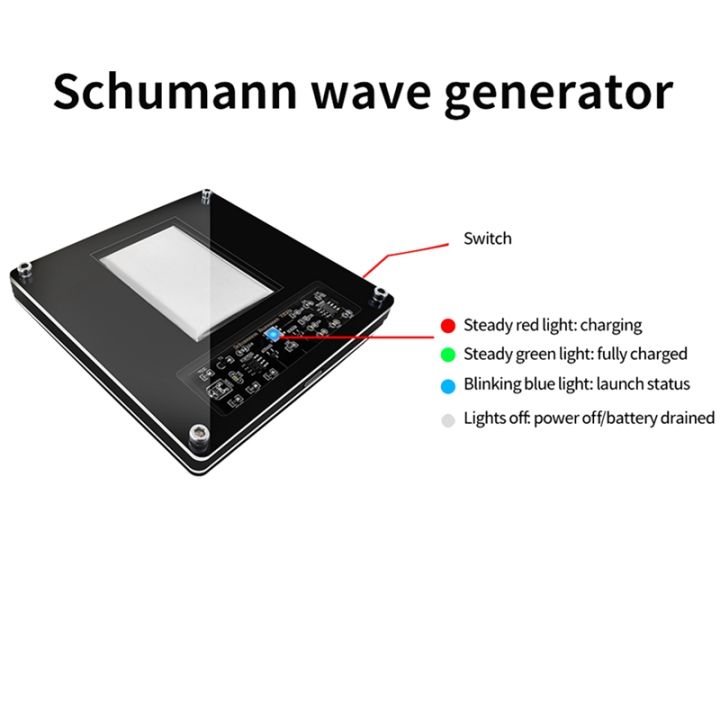 1set-schumann-waves-ultra-low-frequency-pulse-generator-sleep-improver-schumann-waves-generator-plastic-gold
