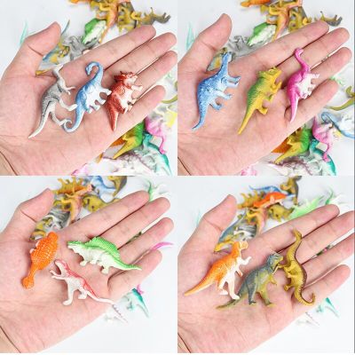 ของเล่นจำลองไดโนเสาร์ขนาดเล็ก1ชิ้นของเล่นเพื่อการศึกษาเด็กเล็ก Kids Toys ตุ๊กตาของเล่นสัตว์จำลองขนาดเล็กสำหรับเป็นของขวัญแบบสุ่ม