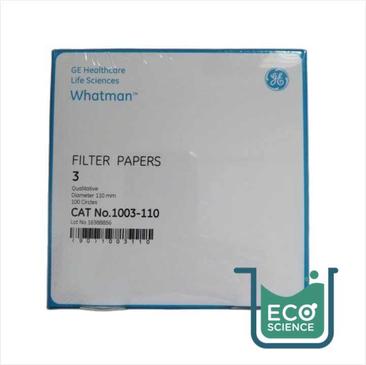 Whatman Filter Paper, Grade 3 (100 pcs/box) Lazada