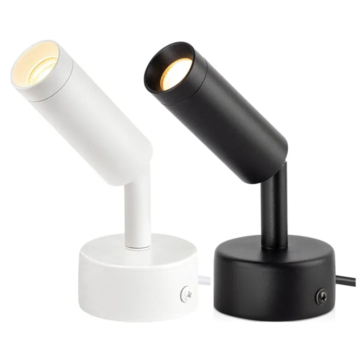 LED Wall Spotlight Indoor Ceiling Mounted Spot Lamp Uplight with Foot