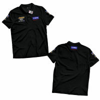 Polo Shirt Kaos Polo Motor Yamaha aerox 155 vva Maxi - Karimake - V1 HITAM, S