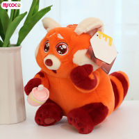 ตุ๊กตาแพนด้าตัวการ์ตูน MSCOCO ของเล่นตุ๊กตาอัดแน่น Boneka Mainan แบบพกพาและน้ำหนักเบาสำหรับจี้กระเป๋าสะพายข้าง