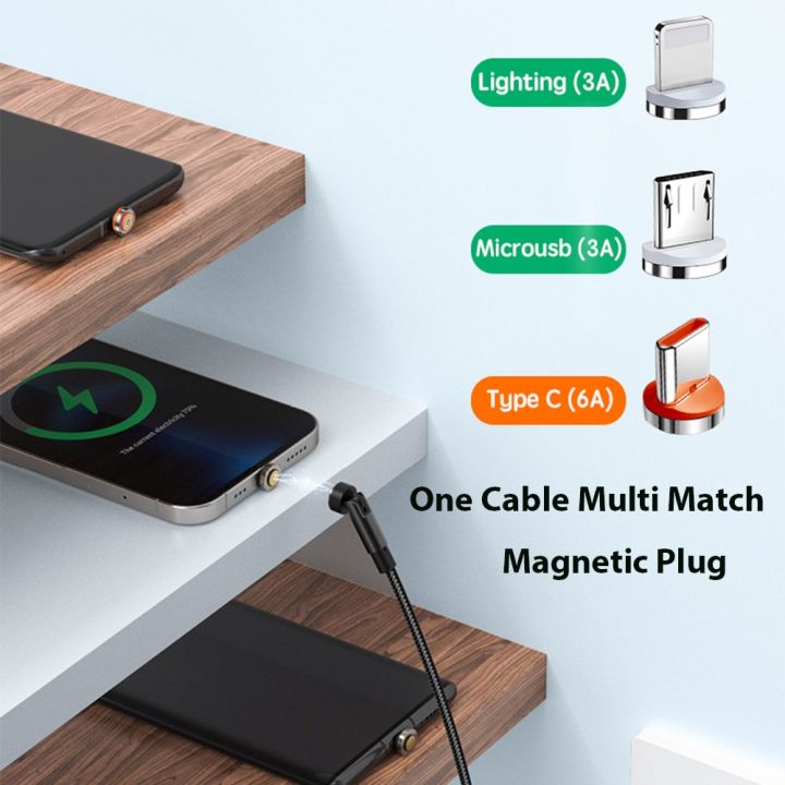 chaunceybi-6a-magnetic-cable-super-fast-charging-usb-type-c-18w-usb-for-iphone
