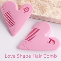 【cw】 Pink Hair Trimmer Comb With Blades Removal Pubic Brushes with Trimming Tools