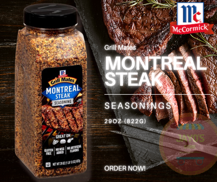 Mccormick Grill Mates Montreal Steak Seasoning 29oz 822g Lazada Ph