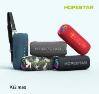 IP SHOP ลำโพงบลูทูธแบบพกพา Subwoofer Bluetooth Speaker ดังกระหึ่ม เบสแน่น HOPESTAR รุ่น P32 MAX ฟรีไมค์ลอย ของแท้ 100%