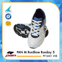 PAN รองเท้า วิ่ง แพน Men Run Shoes Runday 5 PF16M1 WB (795)