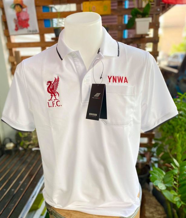 เสื้อโปโลกีฬาเกรดพีเมี่ยมปักหงส์แดง-amp-ynwa