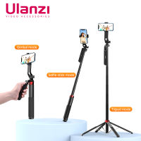 Ulanzi S Elfie ติดสำหรับมาร์ทโฟน1.8เมตรยืดบลูทูธระยะไกลสำหรับ 13 14 Pro Max กับ14 "สกรูศัพท์คลิปขาตั้งกล้อง