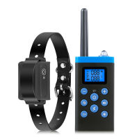 WaterProof 1000M Remote Control Dog Training Collar With Deep Vibration Electric Shock Led Light For Pet Dogs Train Products