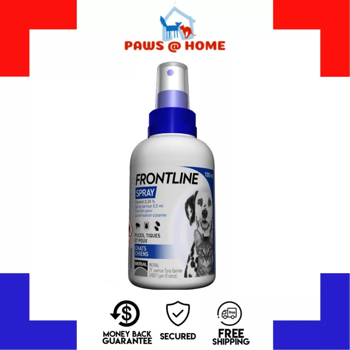 Frontline Plus Fast Acting Fipronil Spray [100ml] Lazada PH