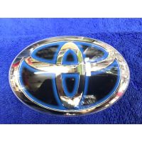 TOYOTA ฟ้า HYBRID ตรา โลโก้ รถ หน้า หลัง FORTUNER REVO ROCCO VIGO VIOS ALTIS CAMRY LOGO BADGE EMBLEM