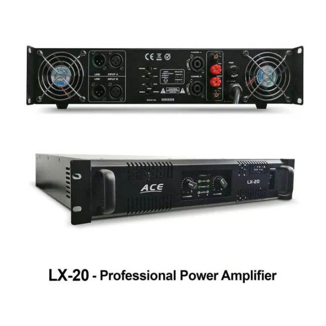 Ace Lx Professional Power Amplifier Tested Before Ship Out Lazada Ph