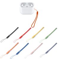 【CW】 4Pcs Silicone Anti-lost Rope Earphone String Lanyard Holder AirPods 2nd generation 2022 Air Pods 2