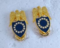 tomwang2012. PAIR US President Aide insignia Badge pin 1.25x0.7 inch