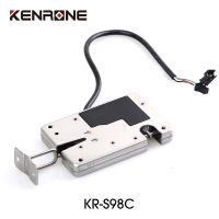 KENRONE ล็อคโซลินอยด์ไฟฟ้า12V/24V สแตนเลสล็อคกลแม่เหล็กไฟฟ้ากันน้ำสำหรับเครื่องหยอดเหรียญ