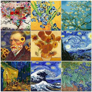 Digital Adults Painting by Numbers Van Gogh Abstract Sky DIY Oil Acrylic Paint  by Numbers Kits Hobby Art - China Paintings with Numbers and DIY Digital  Oil Painting price