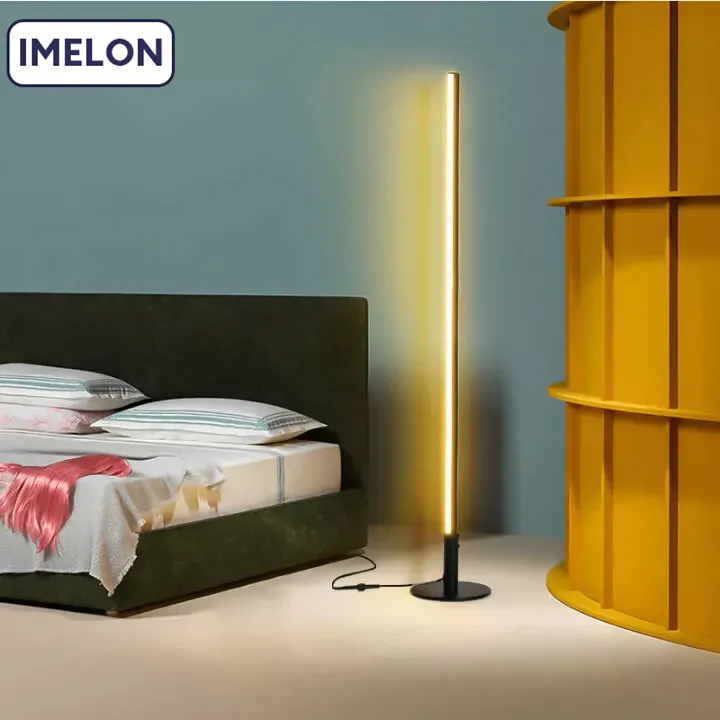 IMELON MUA 1 TẶNG 1 TOÀN CỬA HÀNG Đèn LED Ấm Áp Đèn Sàn Đứng Công Tắc Chân Hiện Đại Và Đơn Giản Bảo Vệ Mắt Cho Phòng Ngủ Và Học Tập