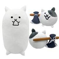 ของเล่นการ์ตูน Nyanko ตุ๊กตาอนิเมะต่อสู้สัตว์แมวยัดไส้ Plushie สำหรับเด็กของขวัญวันเกิดคริสต์มาส