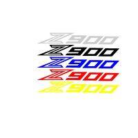 “:》 {สัญลักษณ์ Stiker Motor สติกเกอร์หอยเบี่ยงเบนสำหรับโลโก้ของ KAWASAKI Z900 Z 900