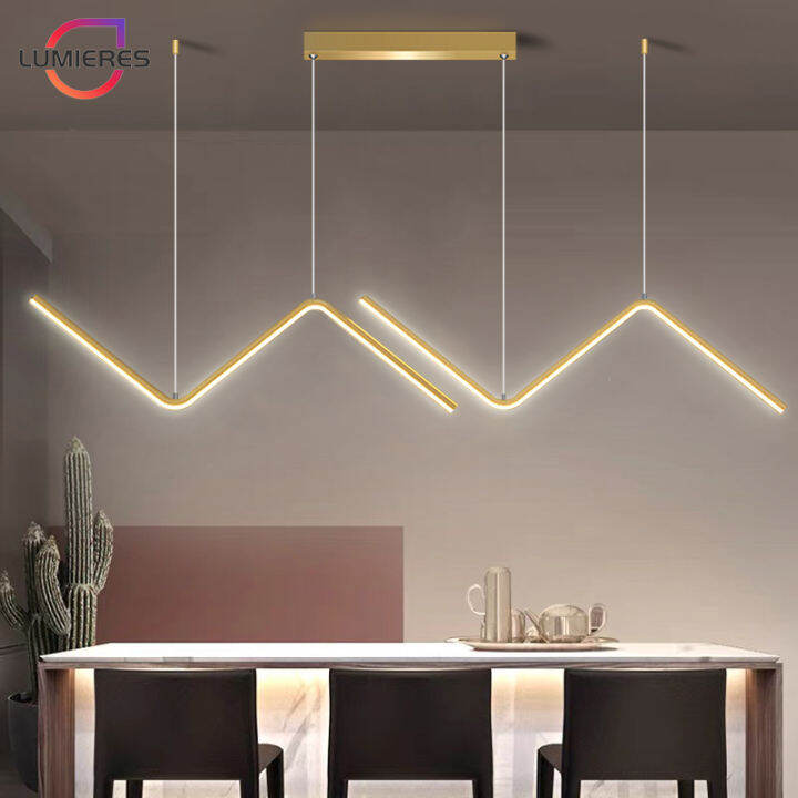 LED Dining Table Ceiling Light Nordic Modern Minimalist Pendant Lights