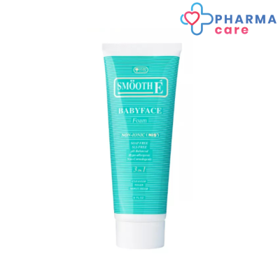 SMOOTH E BABYFACE FOAM - สมูทอี เบบี้เฟส โฟม 8 ออนซ์  [Pharmacare]