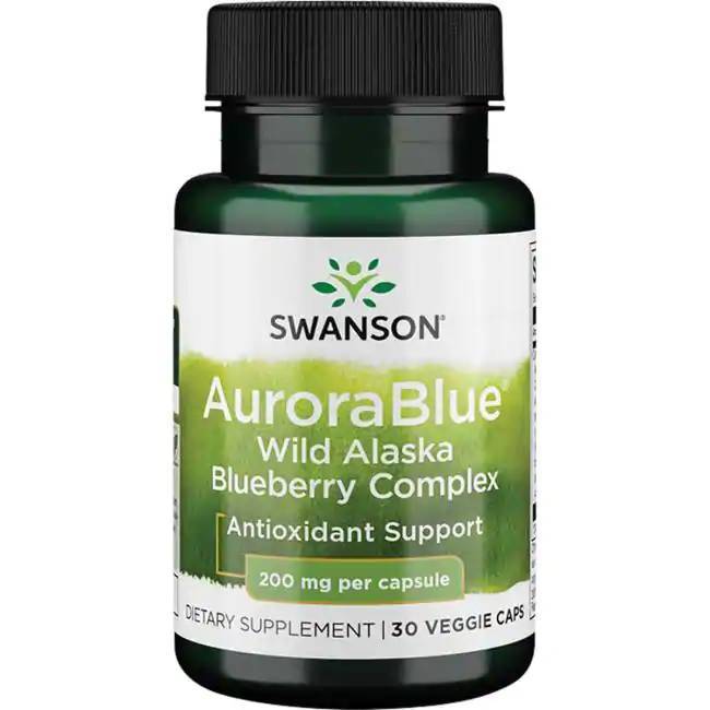 บลูเบอร์รี่-4-สายพันธุ์-swanson-ultra-aurorablue-wild-alaska-blueberry-complex-200-mg-30-veg-caps