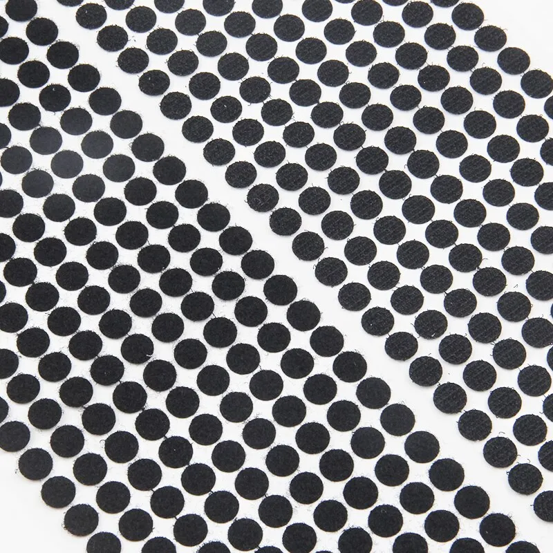 1000pair 10/15/20mm Transparent Dot Sticker Self Adhesive Fastener