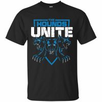 ใหม่ เสื้อยืดลําลอง แขนสั้น พิมพ์ลาย the shield the hounds unite wwe wrestleia 35 สําหรับผู้ชาย TYUI5545