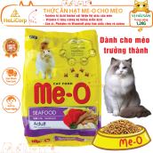 Thức Ăn Hạt Cho Mèo Trưởng Thành Vị Hải Sản SEAFOOD Me-O Adult 1.2kg