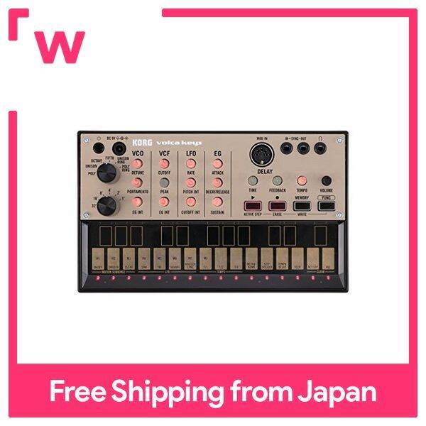 analog synthesizer volca keys Polyphonic playable 16step