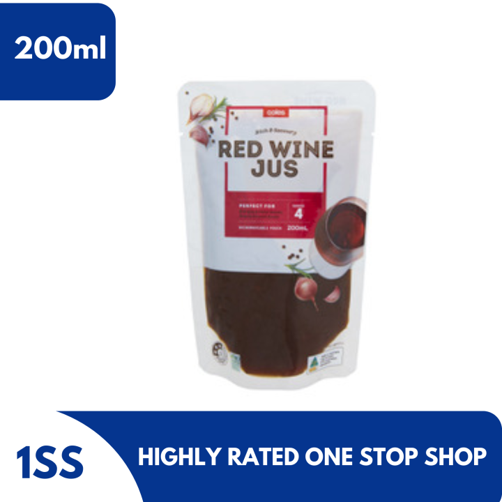 Coles Red Wine Jus, 200ml Lazada PH
