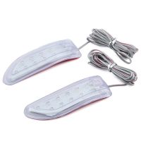 Auto Car 13 LED Light 12V Blade Shape Rearview Side Mirror Turn Signal Lights Warning Decoration Lamp Universal