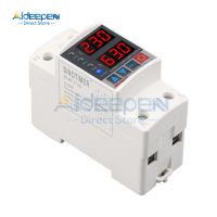 【YF】 40A 63A 230V Din Rail Adjustable Over Voltage And Under Protective Device Protector Relay With Current Protection