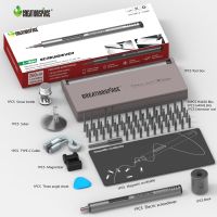 CreationSpace CS0203D Lithium Battery Electric Screwdriver Set Use For Phones Precision Screws 0.35N.m Torque 280rpm