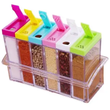 1PC Spice Racks, Tray, Salt, Sauce And Vinegar Countertop Storage Rack,  Multi-functional Storage Rack, Kitchen Supplies,Storage Rack, Spice Storage  Tank, Condiment Storage Tray, Seasoning Storage Box, Cosmetics Storage Box,  Vegetable And Fruit