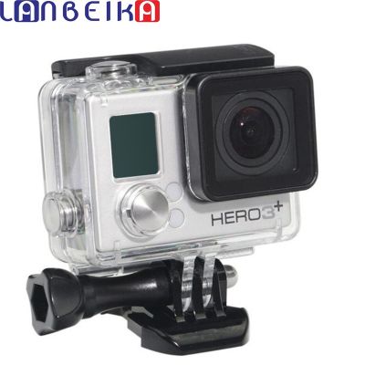 Lanbeika เคสสำหรับ Gopro Hero 4 3กระเป๋ากล้องกันน้ำมาตรฐาน40ม. กันน้ำเคสสำหรับ Gopro Hero4 Hero3