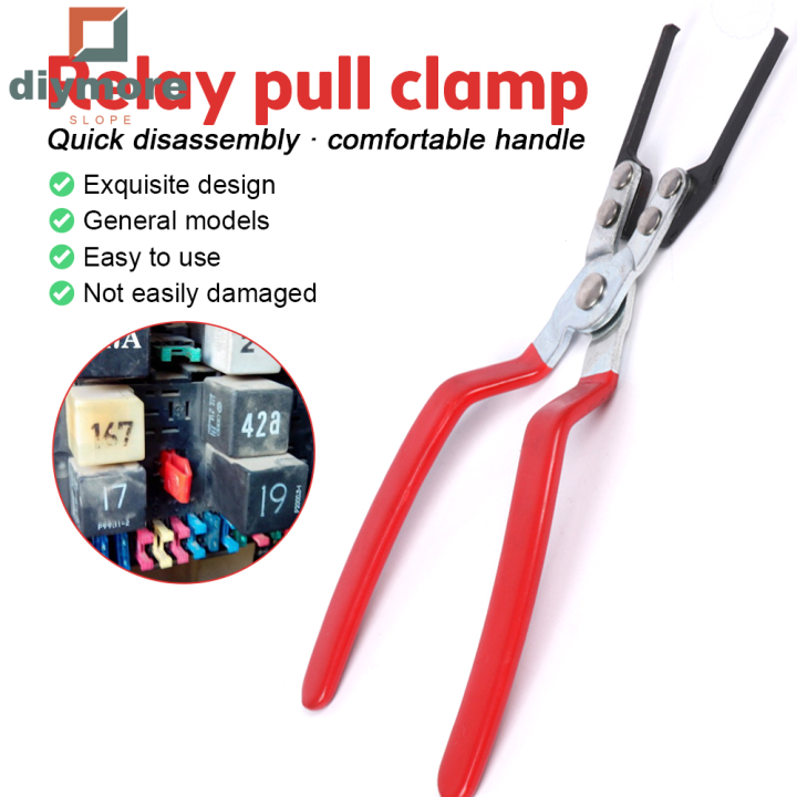 diymore slope Fuse Puller Relay Puller Plier Fuse Removal Tool Auto