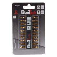 SuperSales - X1 ชิ้น - GIANT ระดับพรีเมี่ยม TECH ชุดดอกไขควงสี่แฉก 2 หัว PH0 x 50 รุ่น 254040 ขนาด 2 นิ้ว สีทอง ส่งไว อย่ารอช้า -[ร้าน NutthanthaninShop จำหน่าย อุปกรณ์งานช่างอื่นๆ ราคาถูก ]