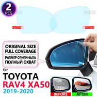 □ Full Cover Anti Fog Rainproof Film Rearview Mirror Films for Toyota Rav4 XA50 2019 2020 RAV 4 50 Car Sticker Car Accessories