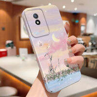 เคส Case4you สำหรับ Y02A Vivo Y02T ดีไซน์กรณีโทรศัพท์ฟิล์มสวยงามเปลือกแข็งเคสป้องกันทนแรงกระแทกกล้องคลุมทั้งหมด