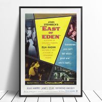 East of Eden Vintage Classic Movie Poster Home Decor Wall Decor Wall Art Canvas painting Cnavas print