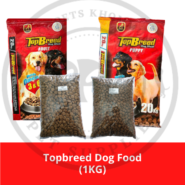Top breed Dog Food (1kg repacked) Lazada PH